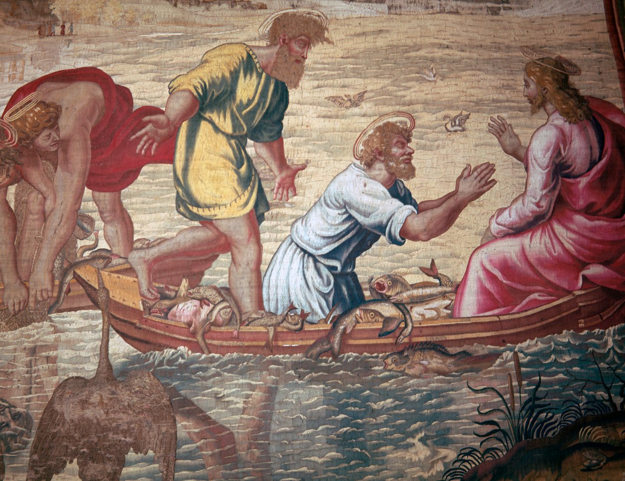 Sarjakuva kalojen ihmeellisestä luonnosta, 1400-luku tekijältä Raphael