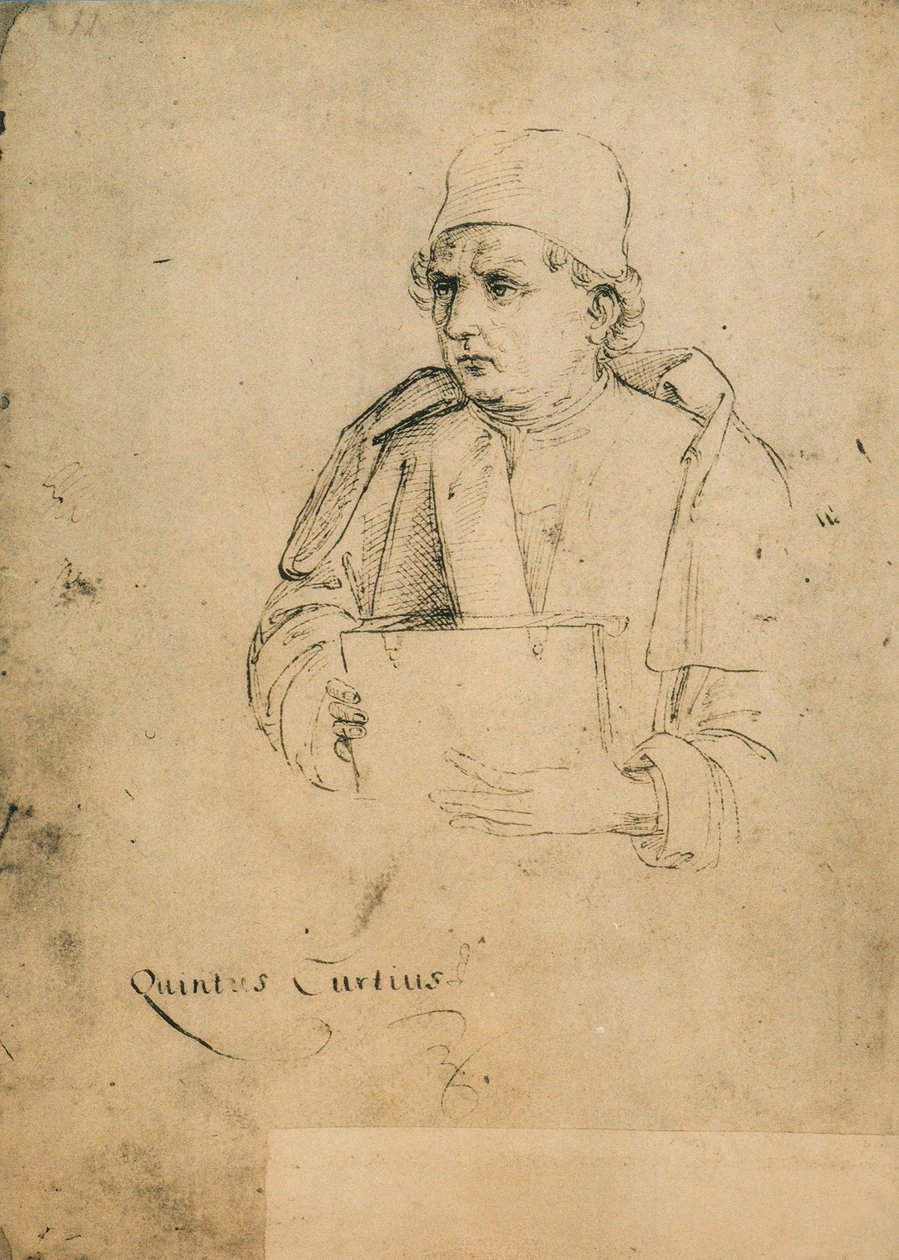 Quinto Curzio Rufo; piirustus Raphael. Gallerie dellAccademia, Venetsia tekijältä Raffaello Sanzio Raphael