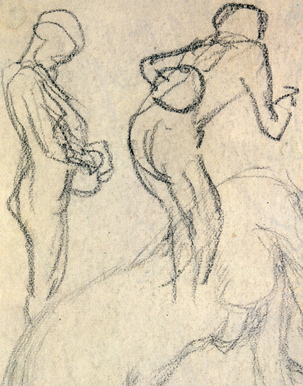 Alastontutkimus, c. 1905 (piirustus) tekijältä Raphael Kirchner