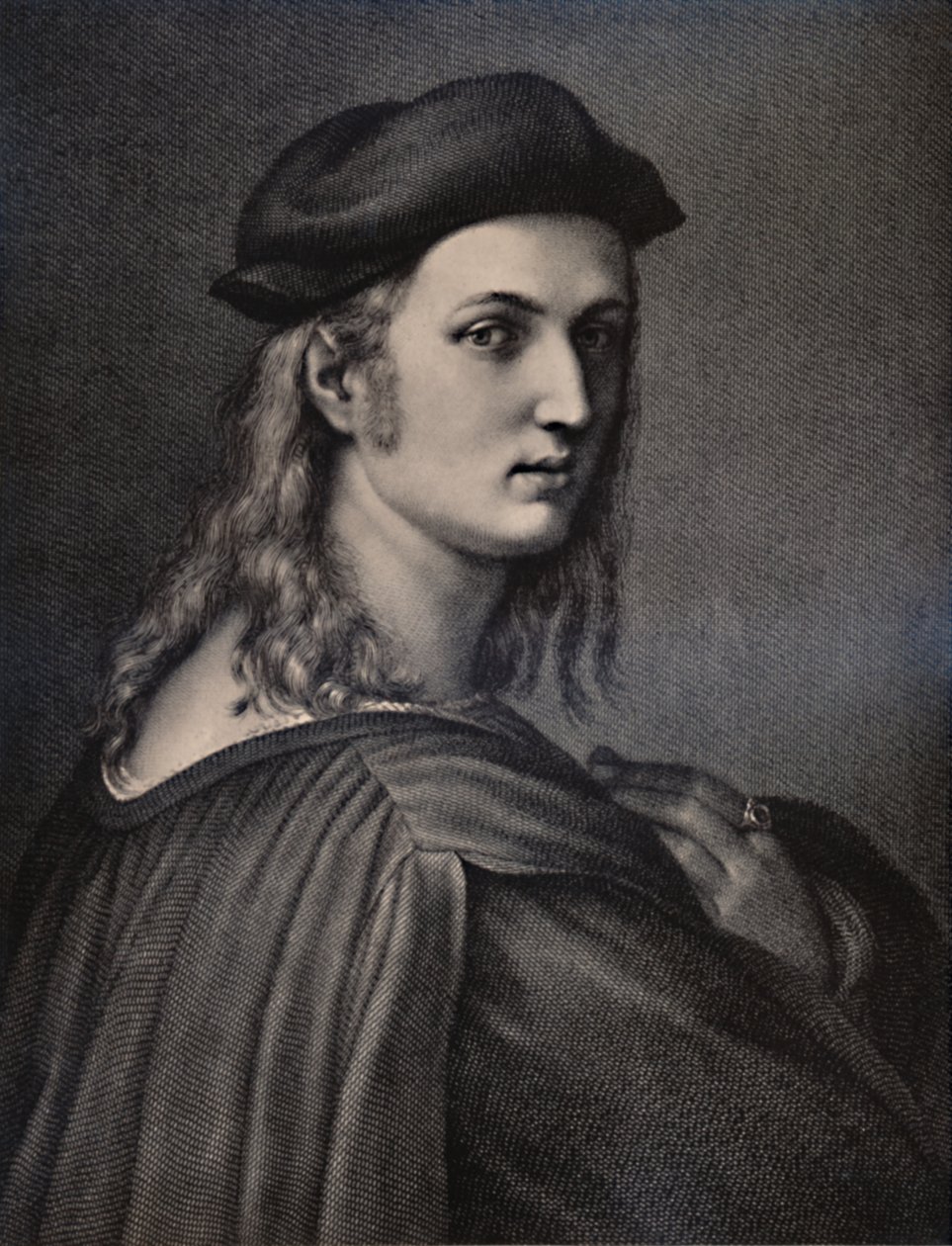 Raphael Sanzio, italialainen renessanssitaiteilija, 1700- tai 1800-luku 1894 tekijältä Raphael Morghen