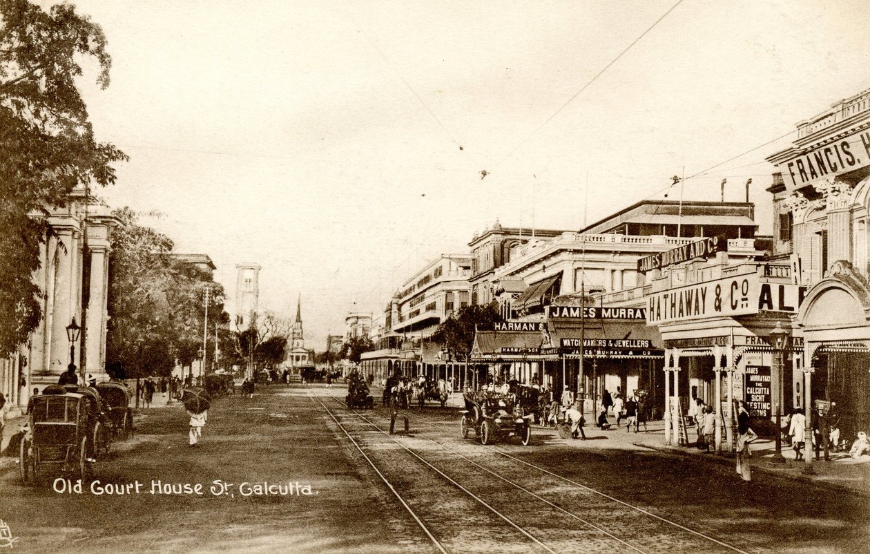 Old Court House St. Calcutta, n. 1900-20 (seepiakuva) tekijältä Raphael Tuck and Sons