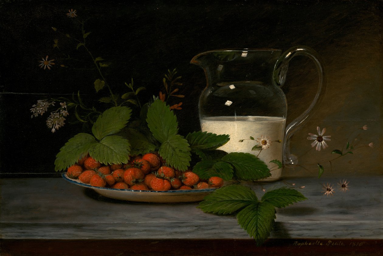 Mansikoita ja kermaa tekijältä Raphaelle Peale