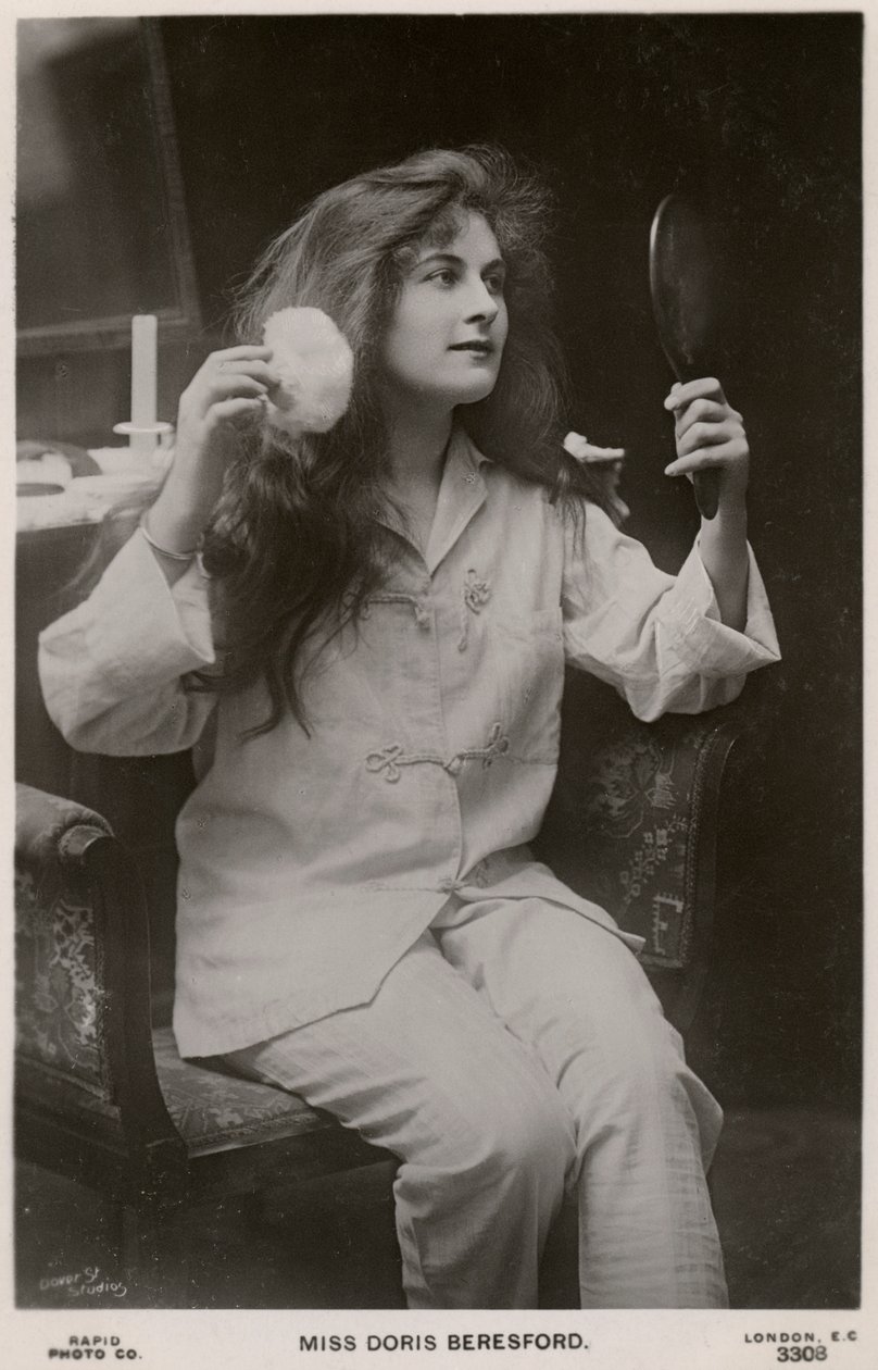 Doris Beresford, brittiläinen näyttelijä, 1900-luku. tekijältä Rapid Photo Company
