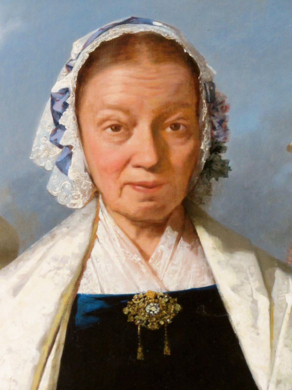 Bárbara Molina ja Agüero de Herrera tekijältä Raymond Auguste Quinsac Monvoisin