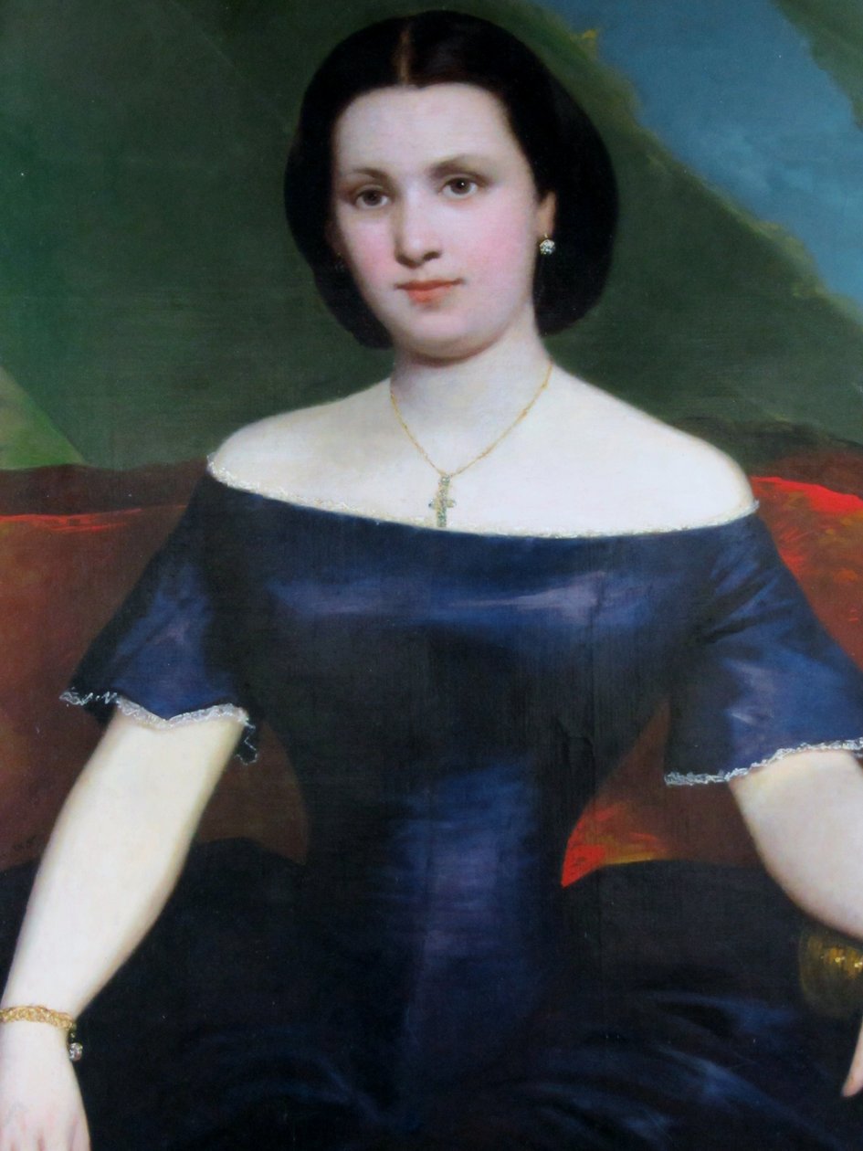 Doña Mercedes Álvarez tekijältä Raymond Auguste Quinsac Monvoisin