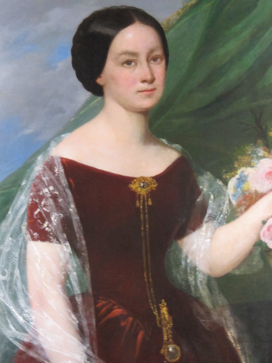 Doña Mercedez Herrera Molina tekijältä Raymond Auguste Quinsac Monvoisin