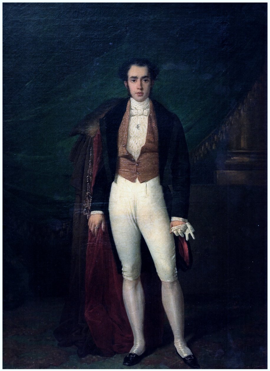 Retrato de José Manuel Ramirez Rosales tekijältä Raymond Quinsac Monvoisin
