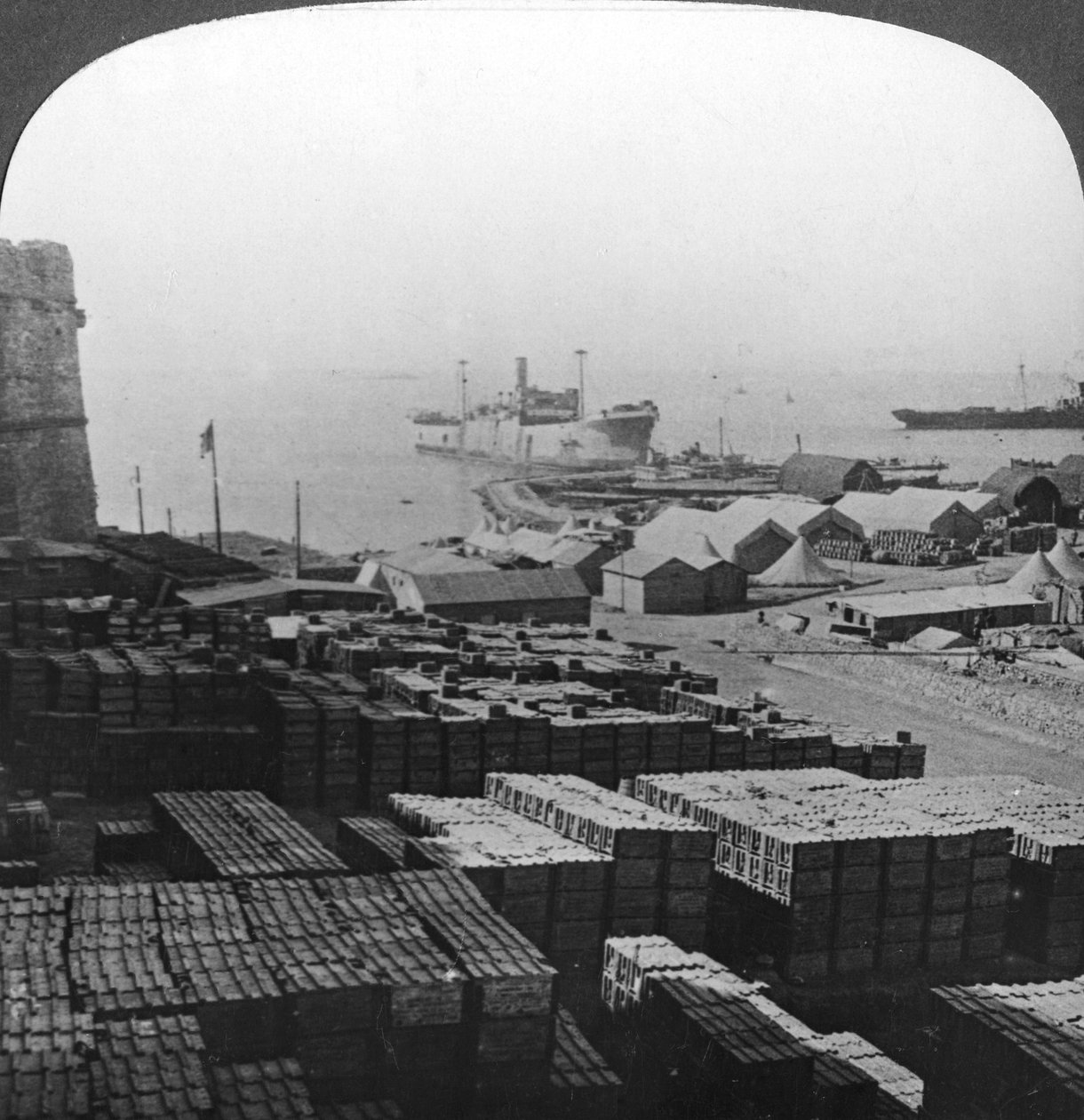 Liikkeet Sedd el Bahrissa, Gallipolissa, Turkissa, ensimmäinen maailmansota, 1915 tekijältä Realistic Travels Publishers