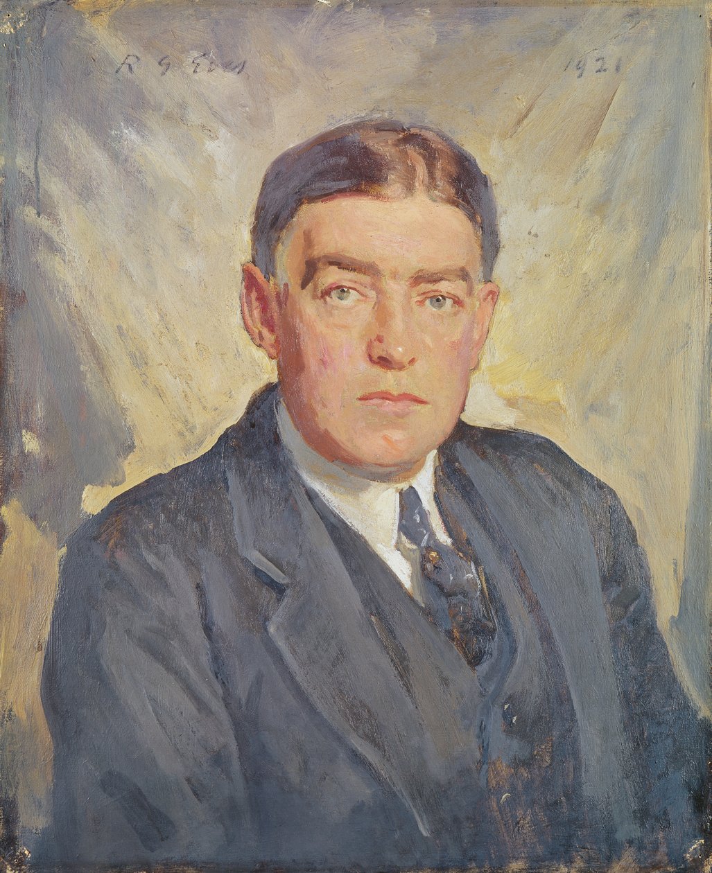Sir Ernest Shackletonin (1874-1922) muotokuva 1921 tekijältä Reginald Grenville Eves