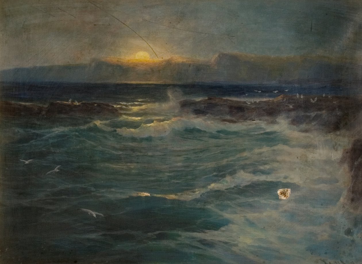 The Reef, Porth, Newquay, 1800-luvun loppu - 1900-luvun alku tekijältä Arthur Reginald Smith
