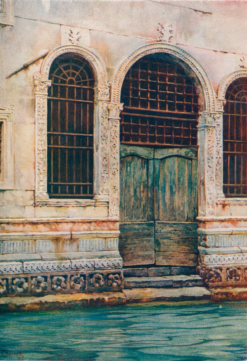 Renaissance Doorway, Venetsia, 1903 tekijältä Reginald Barratt