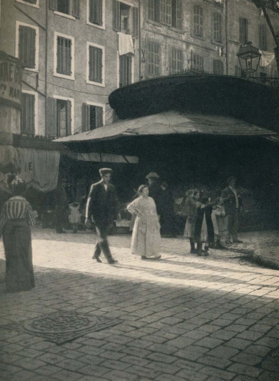Auringonpaiste ja varjo, Marseille, c1927, 1927 tekijältä Reginald Belfield