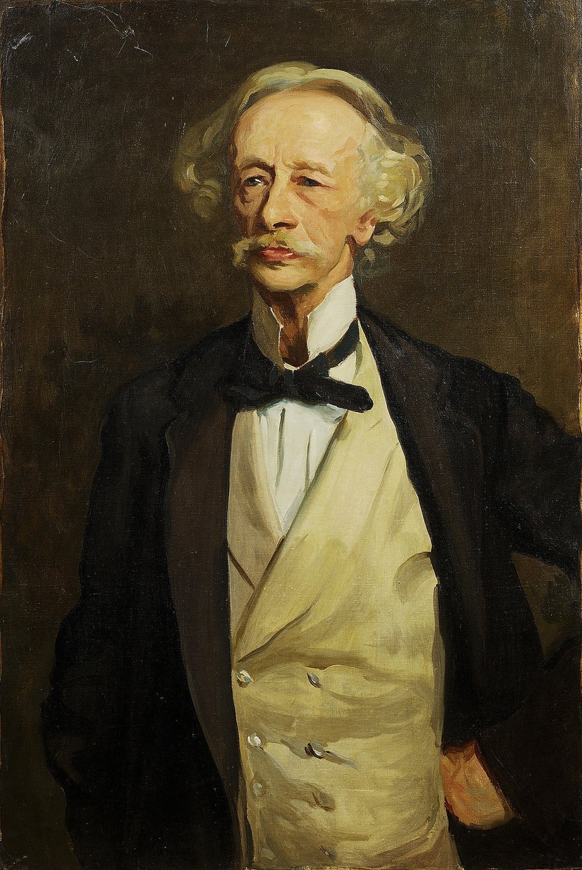 Runoilija Coventry Patmoren muotokuva 1823-1896. tekijältä Reginald Grenville Eves