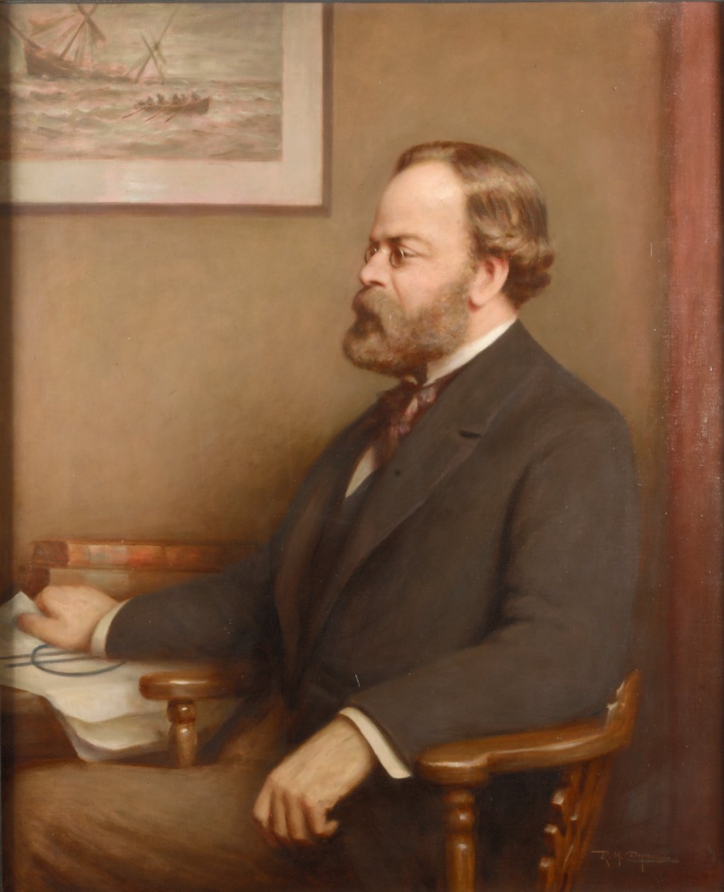 Samuel Plimsoll (1824-1898) tekijältä Reginald Henry Campbell
