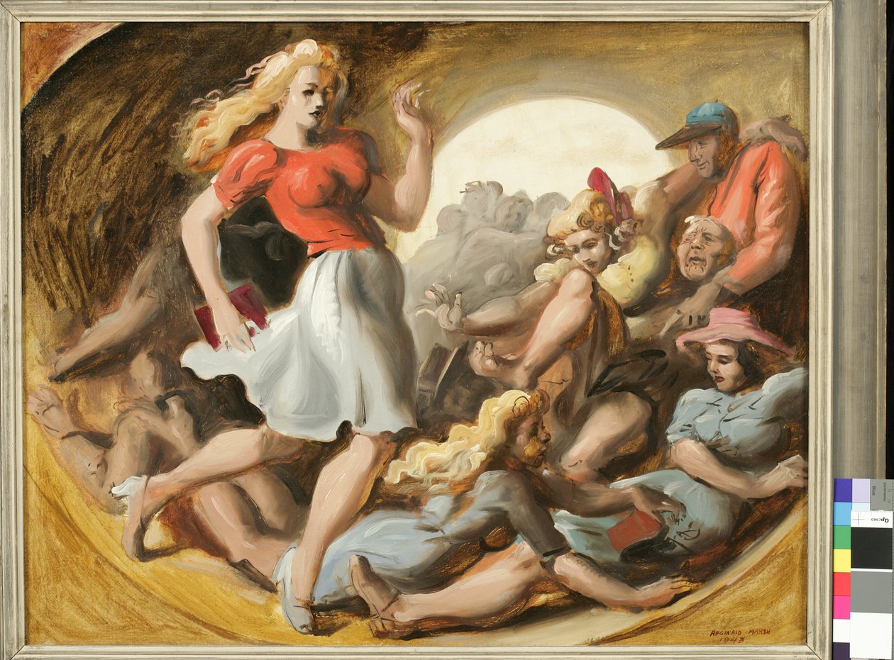 Barrel of Fun tekijältä Reginald Marsh