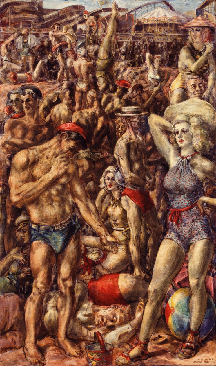 Coney Island tekijältä Reginald Marsh