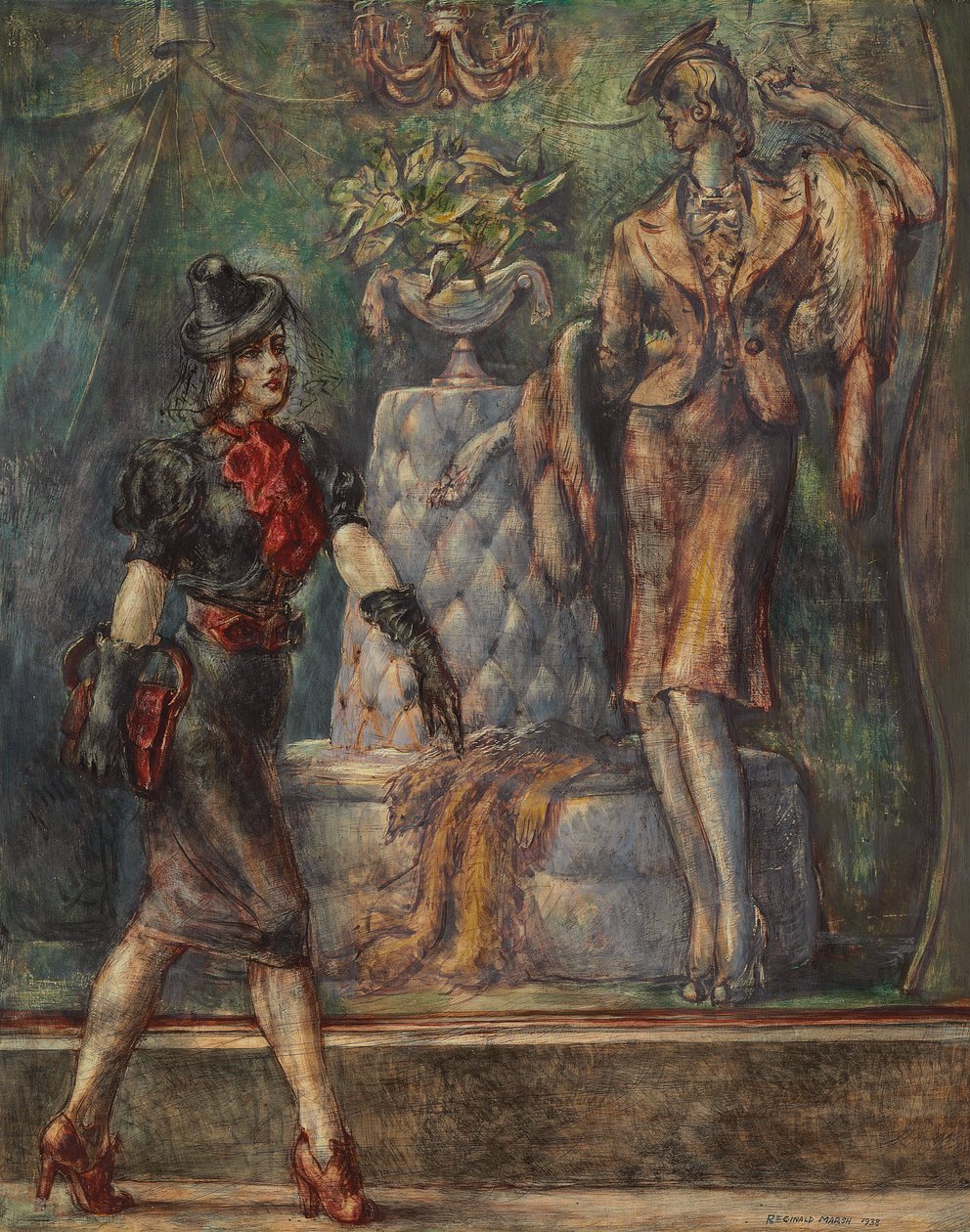 Fifth Avenue tekijältä Reginald Marsh