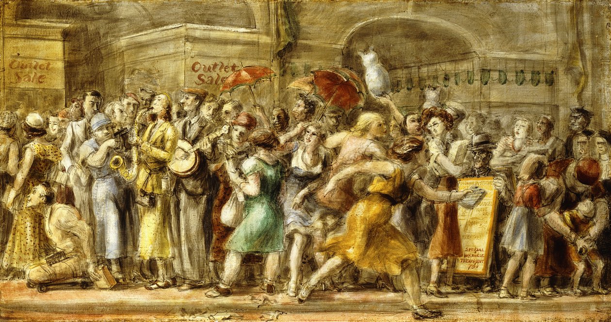 Neljästoista katu tekijältä Reginald Marsh