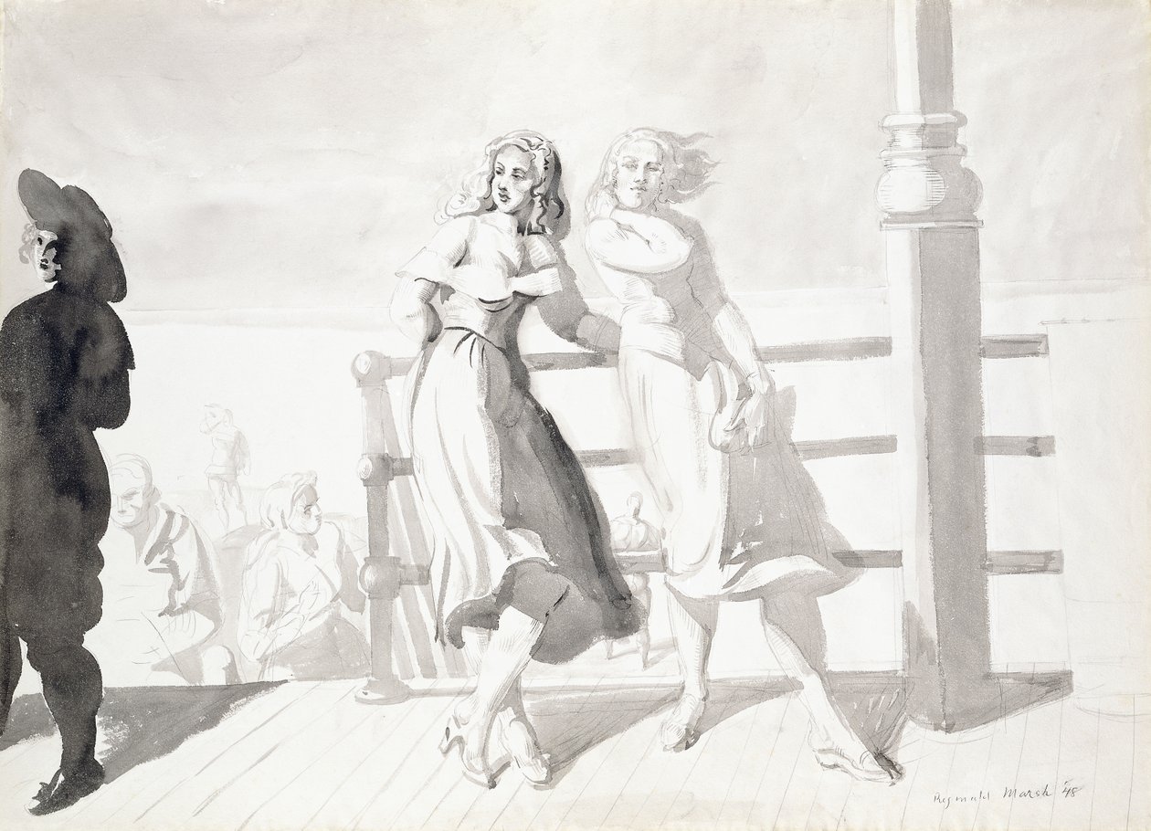 Boardwalkilla tekijältä Reginald Marsh