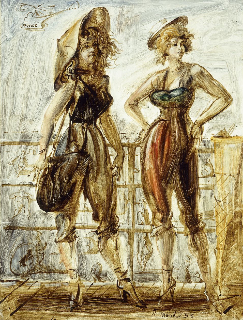 Boardwalk tekijältä Reginald Marsh