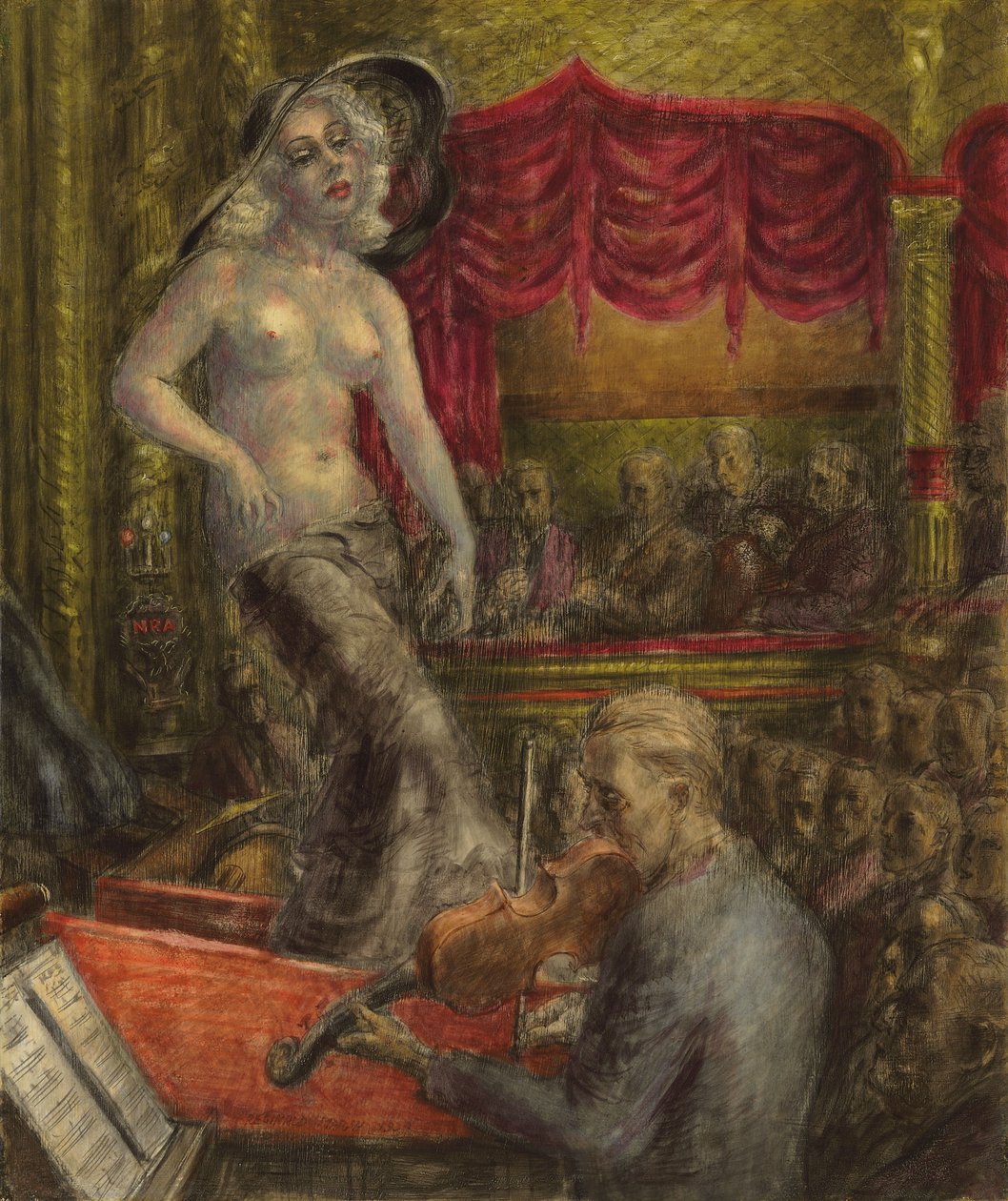 He maksavat nähdäkseen tekijältä Reginald Marsh