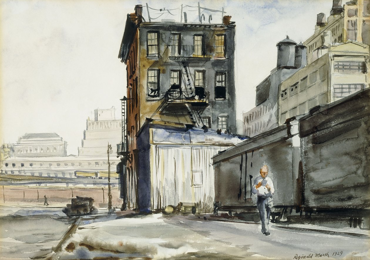 Telakat, New York tekijältä Reginald Marsh