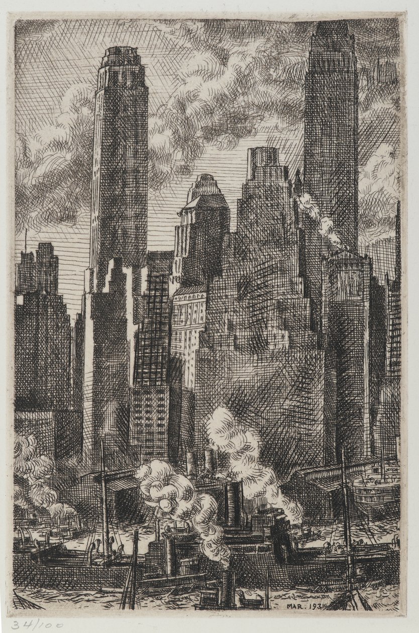 Wall Street tekijältä Reginald Marsh