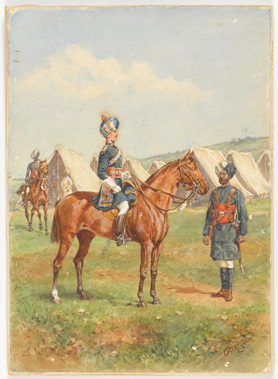 12. ratsuväki, 1910 noin tekijältä Reginald Wymer
