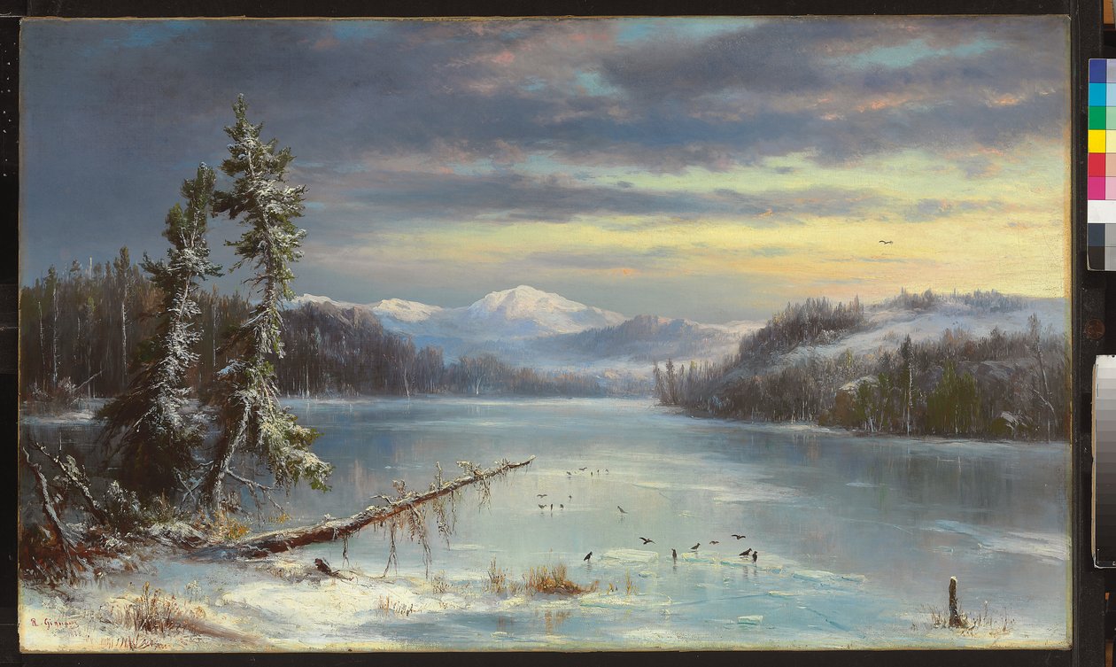 Luminen maisema tekijältä Regis Francis Gignoux