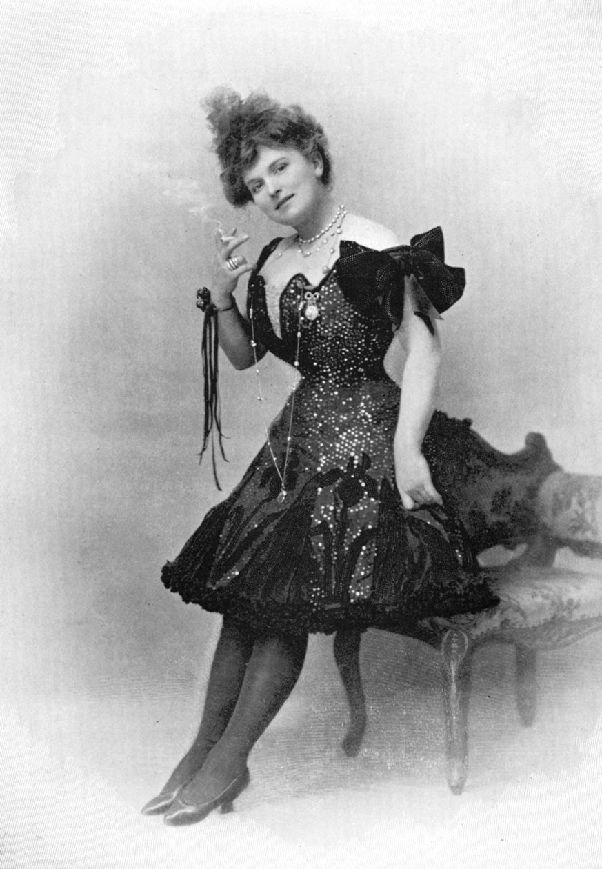 Nina Martino, italialainen näyttelijä, 1902-1903. tekijältä Reinhold Thiele