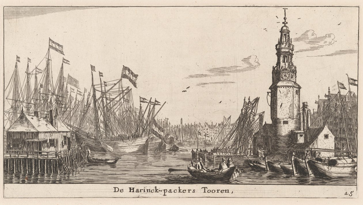 Haringpakkers Tower Amsterdamissa tekijältä Reinier Nooms, called Zeeman