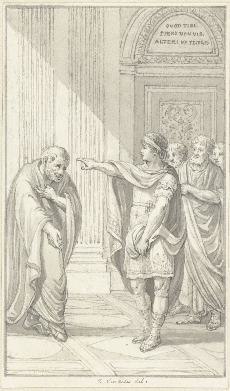 Alexander Severus ja Arabinus tekijältä Reinier Vinkeles (I)