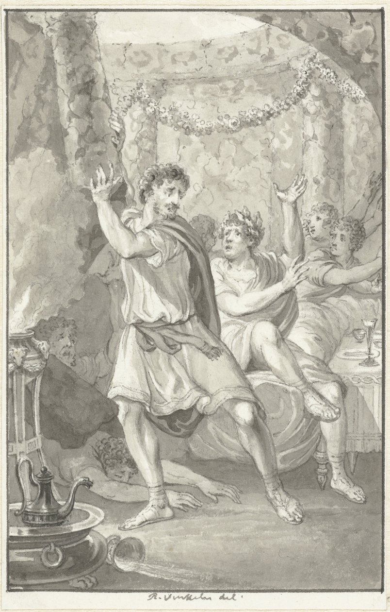 Lucius Aemilius Sejanus on kirjoittanut Tiberiuksen tekijältä Reinier Vinkeles (I)