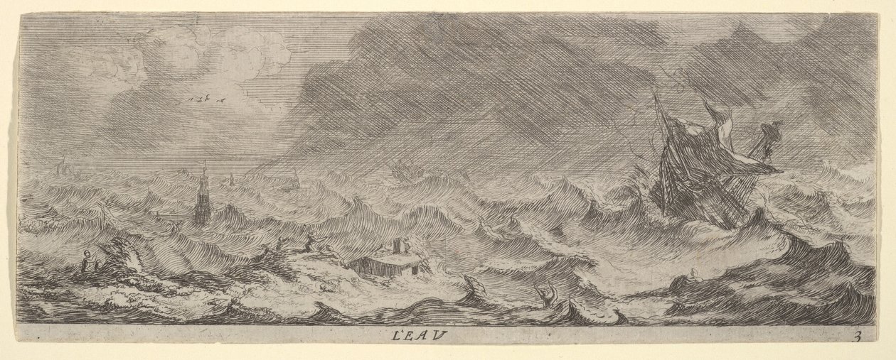LEau, The Elements, 17th century. tekijältä Reinier Zeeman