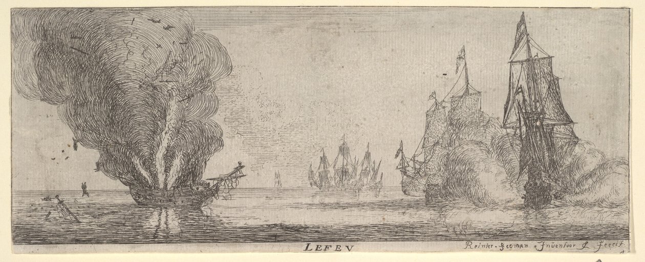 Le Feu, The Elements, 17th century. tekijältä Reinier Zeeman