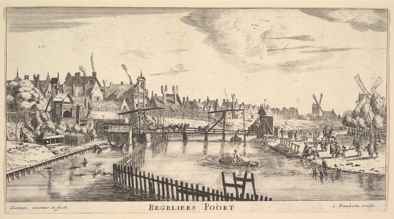 Regulators Gate, 1600-luvun puoliväli. tekijältä Reinier Zeeman