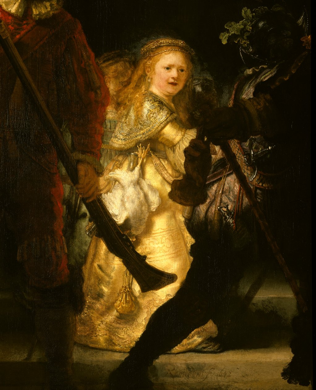 Vertaile Frans Banning Cocq ja Willem van Ruytenburch tekijältä Rembrandt van Rijn
