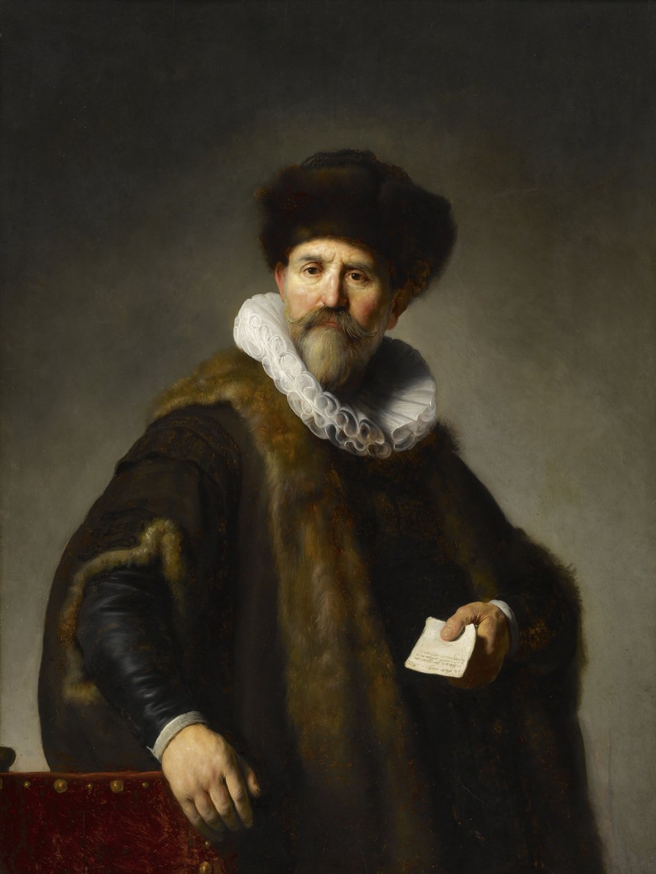 Nicolaes Rutsin muotokuva tekijältä Rembrandt van Rijn