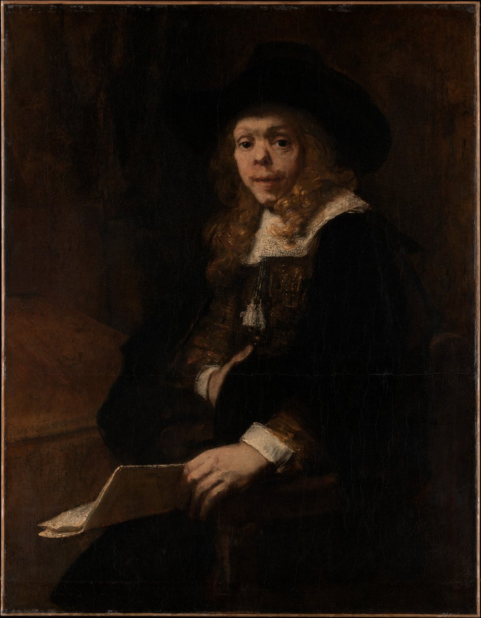 Gerard de Lairessen muotokuva, 1665-67 tekijältä Rembrandt van Rijn