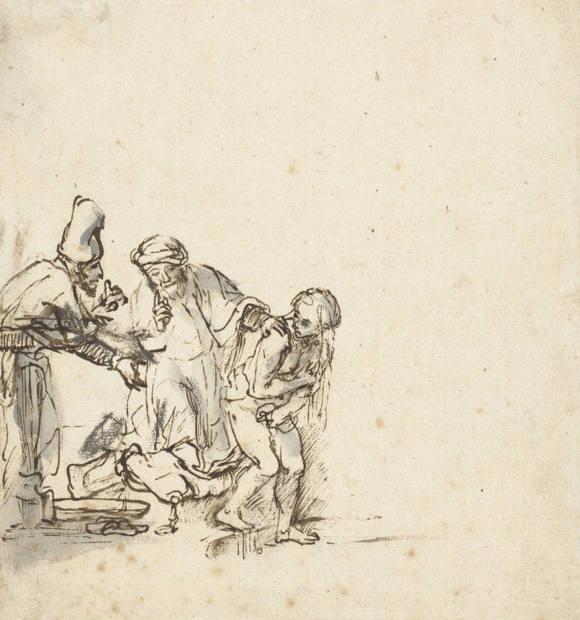 Susanna ja vanhimmat, n. 1650-55 tekijältä Rembrandt van Rijn