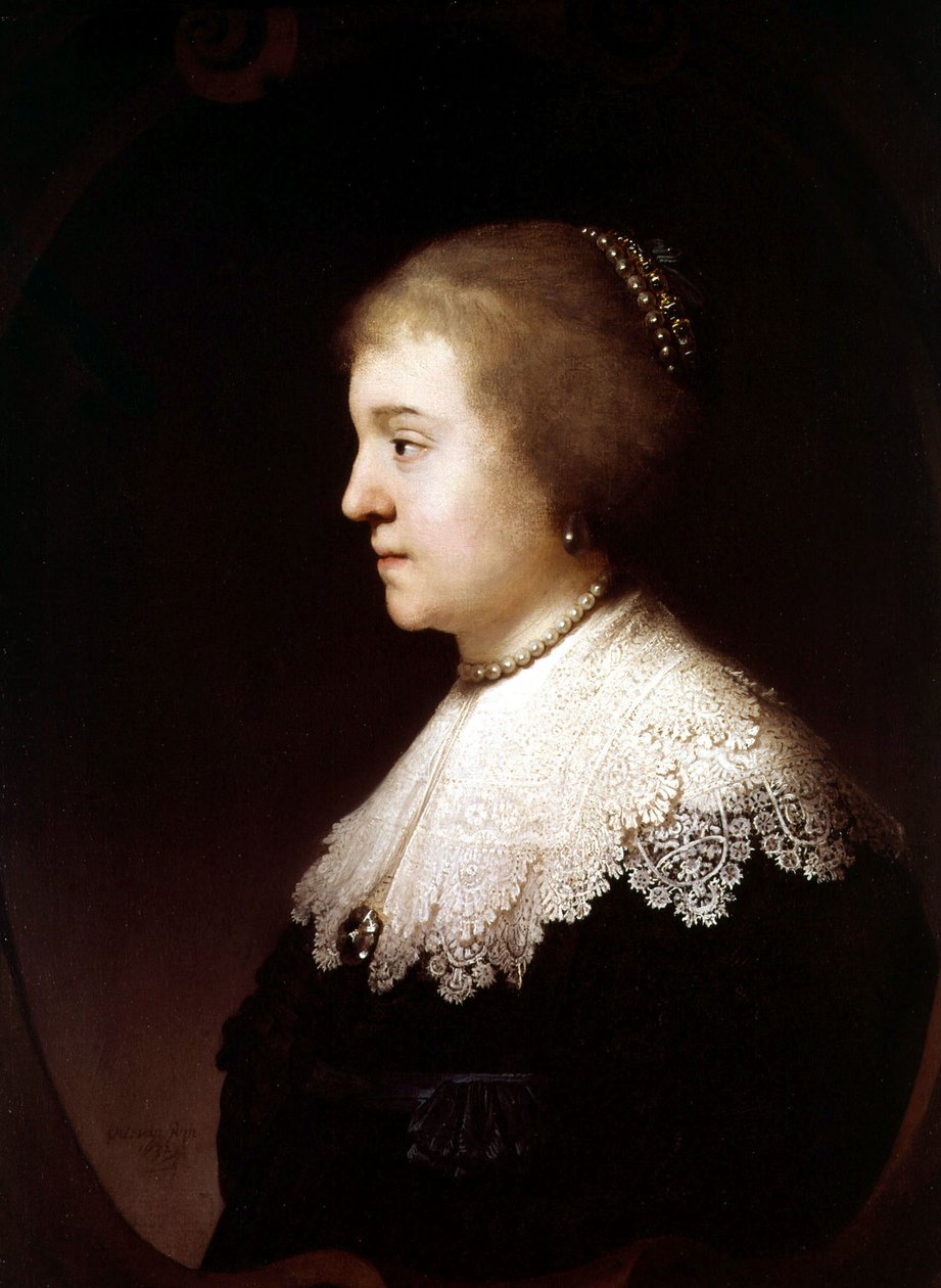 Amalia Solms, 1632 tekijältä Rembrandt van Rijn