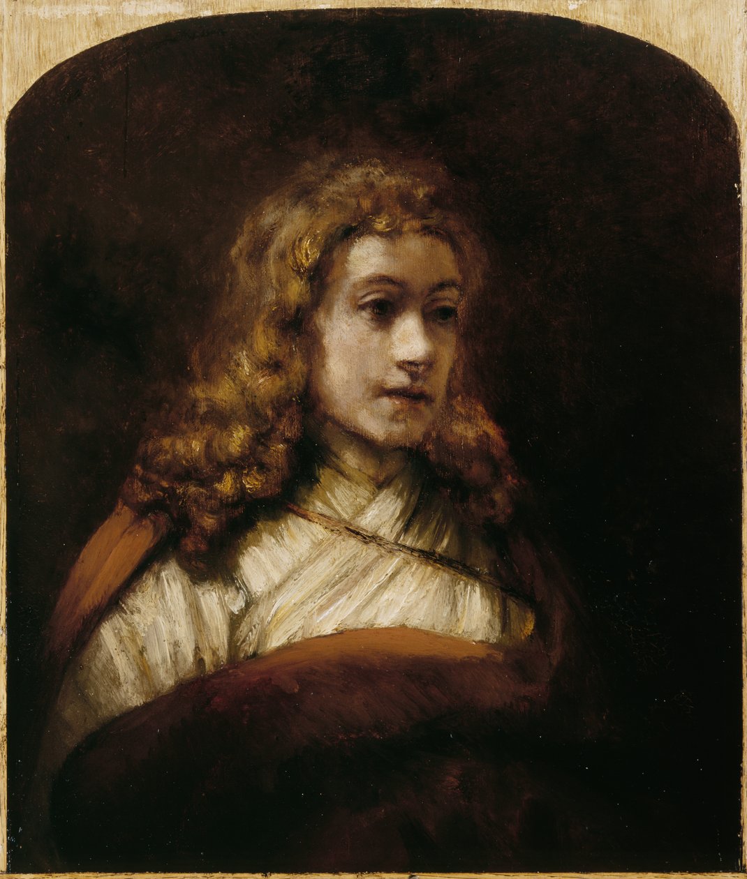 Titus, Rembrandtsin poika, n. 1660 tekijältä Rembrandt van Rijn