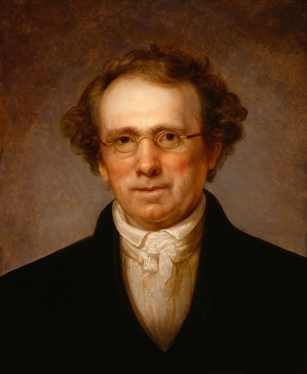 Henry Robinsonin muotokuva, n. 1816-20 (öljy paperille kankaalle kiinnitettynä) tekijältä Rembrandt Peale