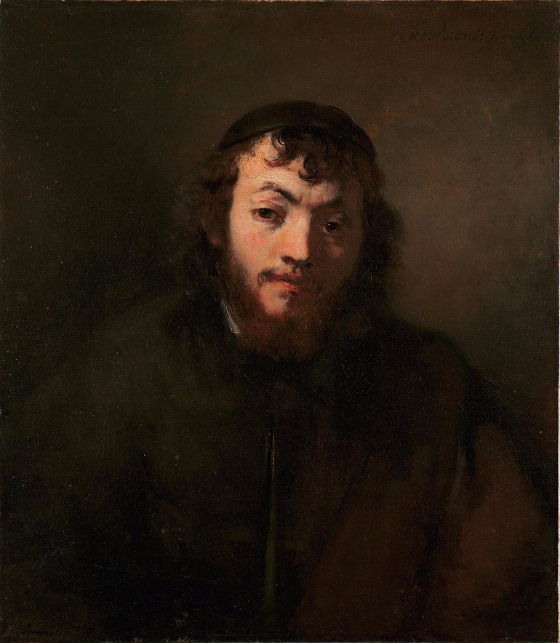 Nuoren juutalaisen rintakuva tekijältä Rembrandt van Rijn