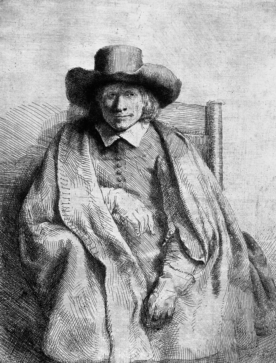 Clement de Jonghe, 1651 tekijältä Rembrandt van Rijn
