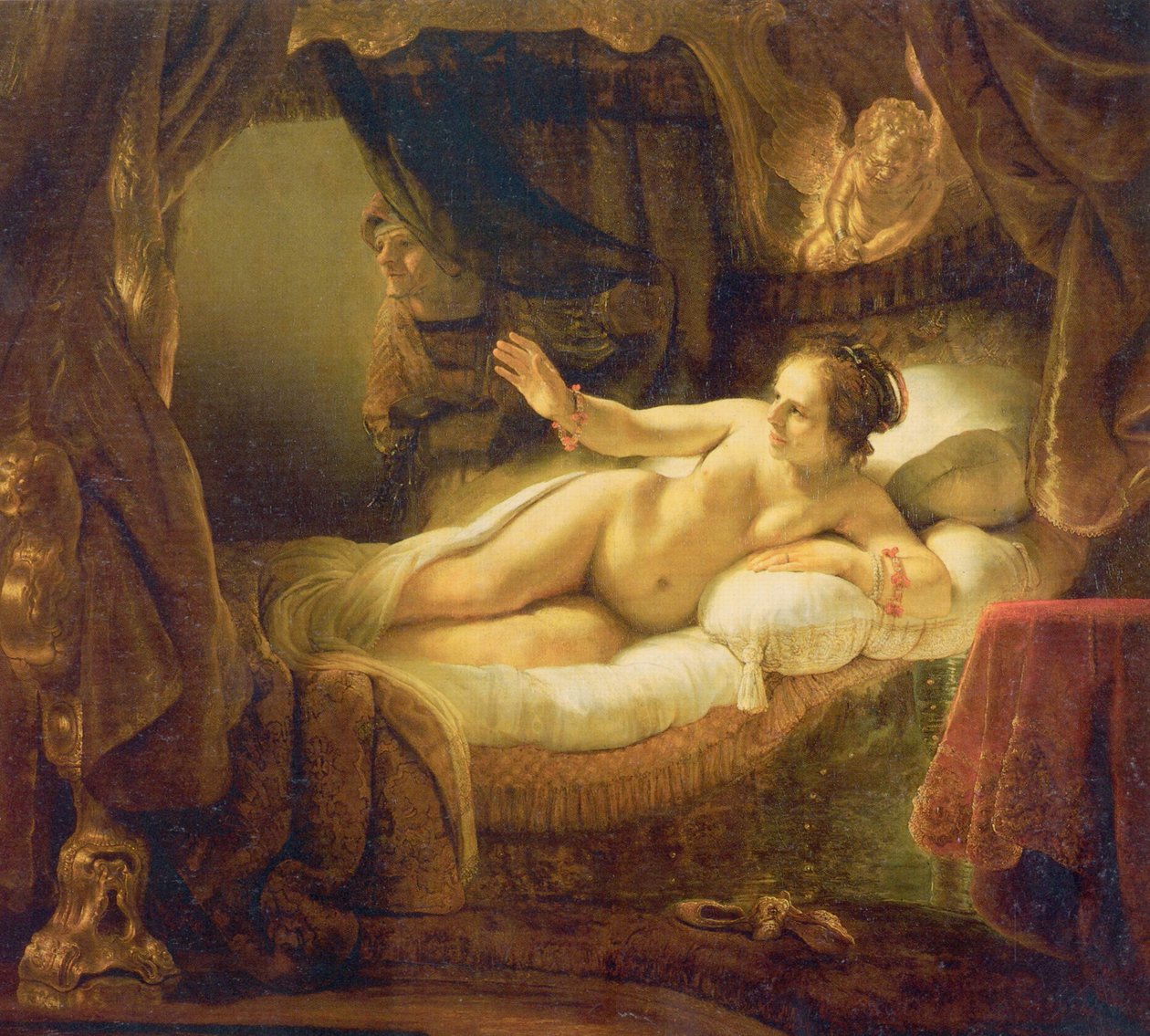 Danaë tekijältä Rembrandt van Rijn