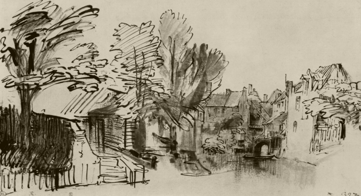 De Singel Amersfoortissa tekijältä Rembrandt van Rijn