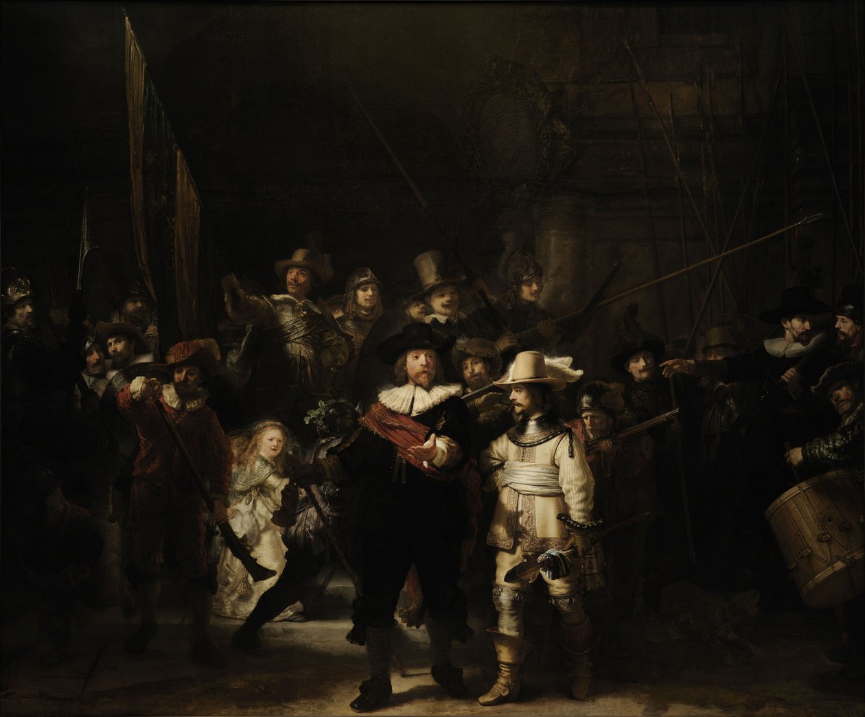 Yövartiointi tekijältä Rembrandt van Rijn