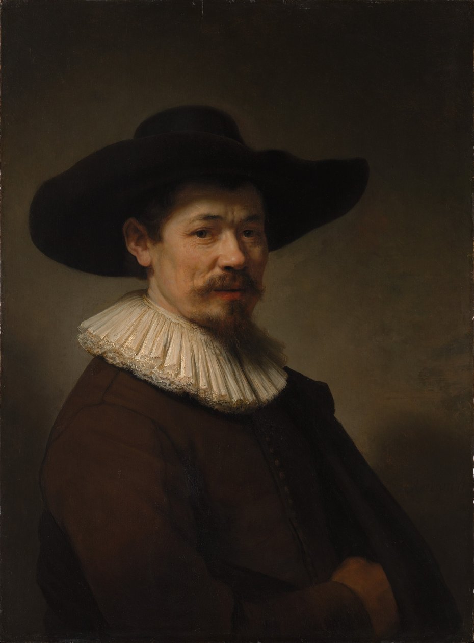Herman Doomerin muotokuva tekijältä Rembrandt van Rijn
