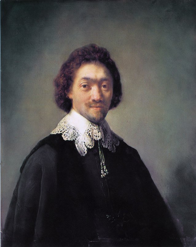 Maurits Huygensin muotokuva tekijältä Rembrandt van Rijn